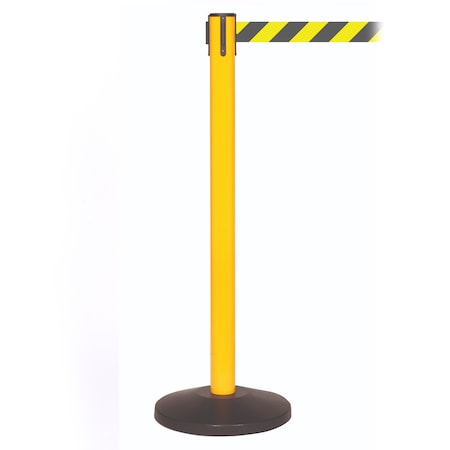 SafetyMaster 450, Yellow, 13' Yellow/Magenta Diagonal Striped Belt